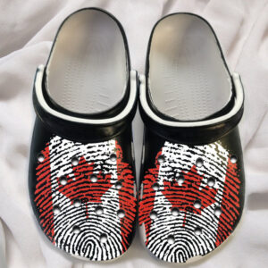 Footwearmerch Dna Canada Flag Canadian For Men And Women Gift For Fan Classic Water Rubber clog Shoes Comfy Footwear
