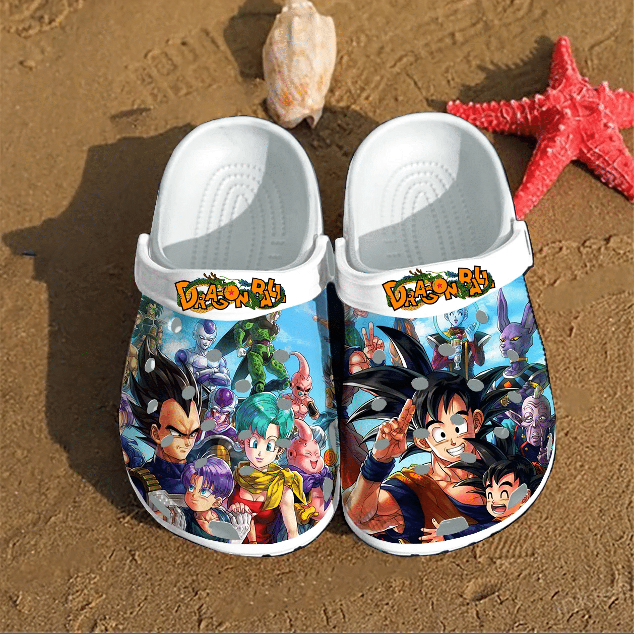 Footwearmerch Dragon Ball Crocs Clog Shoes