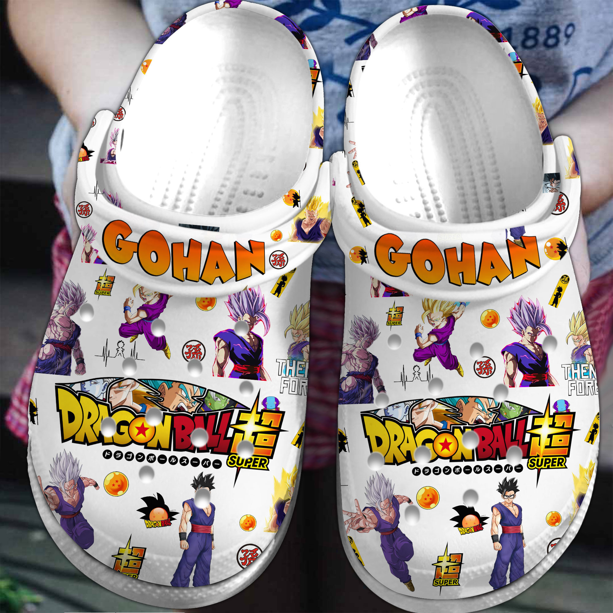 Footwearmerch Dragon Ball Super Anime Crocs Crocband Clogs Shoes Comfortable For Men Women and Kids