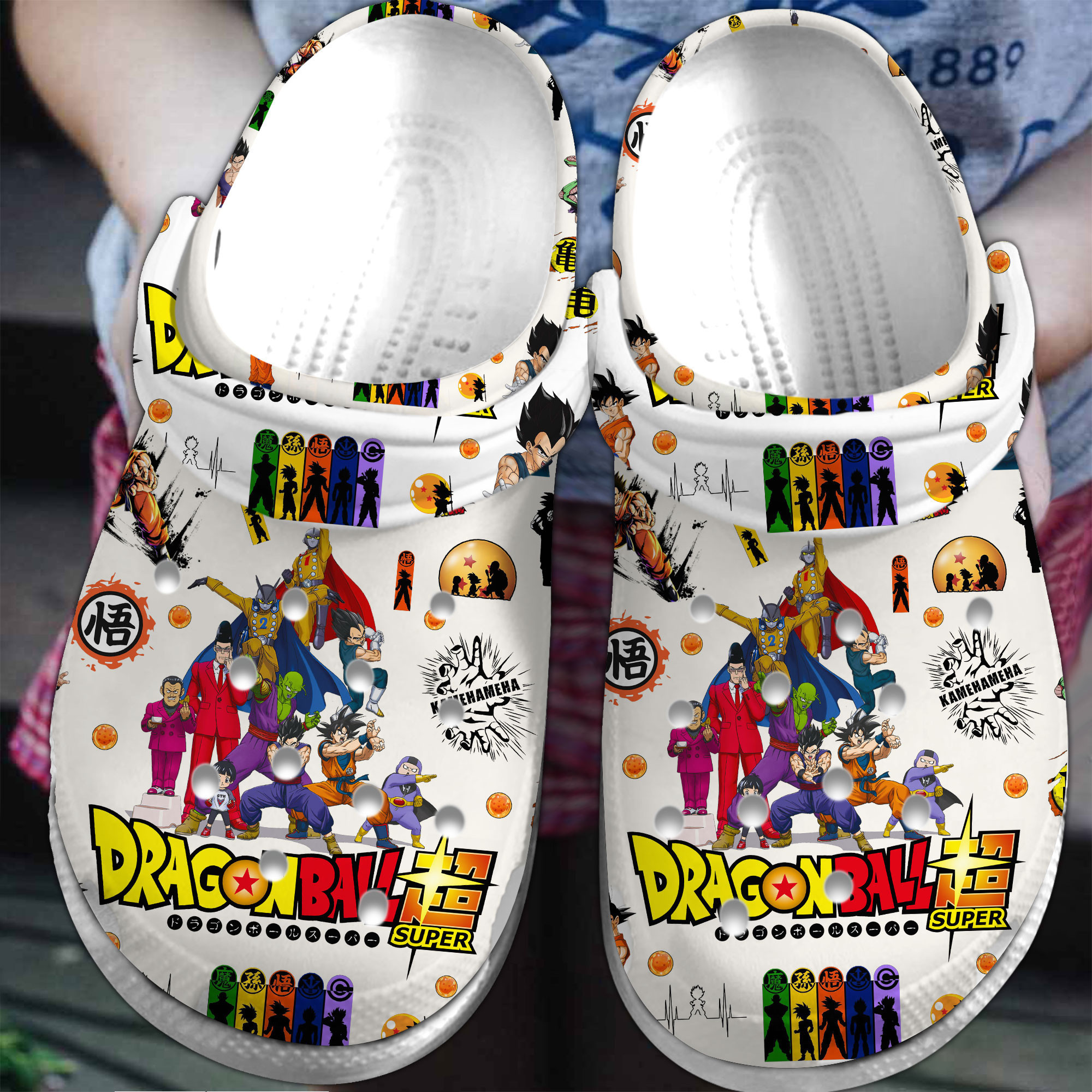 Footwearmerch Dragon Ball Super Anime Crocs Crocband Clogs Shoes Comfortable For Men Women and Kids