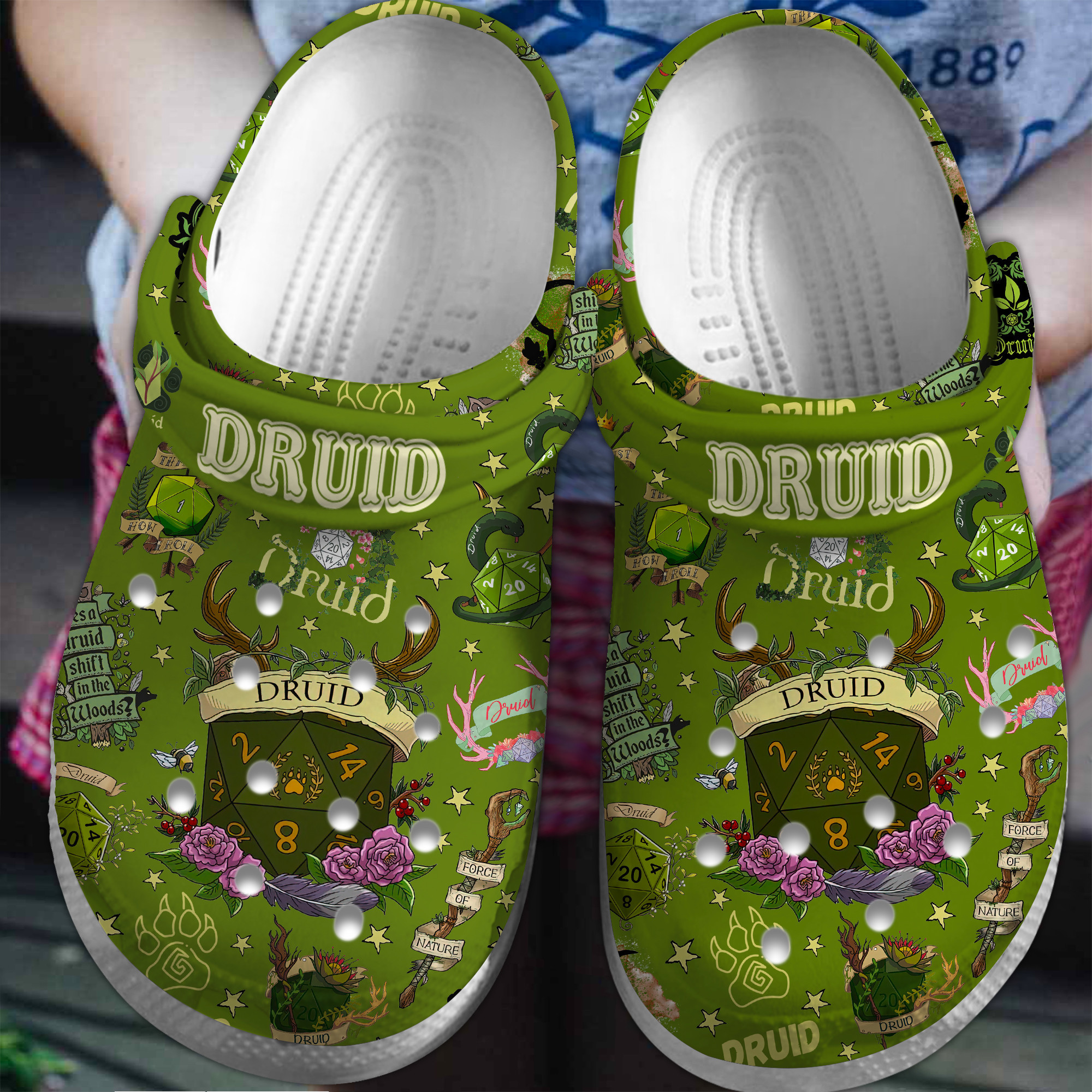 Footwearmerch Dungeons And Dragons Movie Game Crocs Crocband Clogs Shoes Comfortable For Men Women and Kids