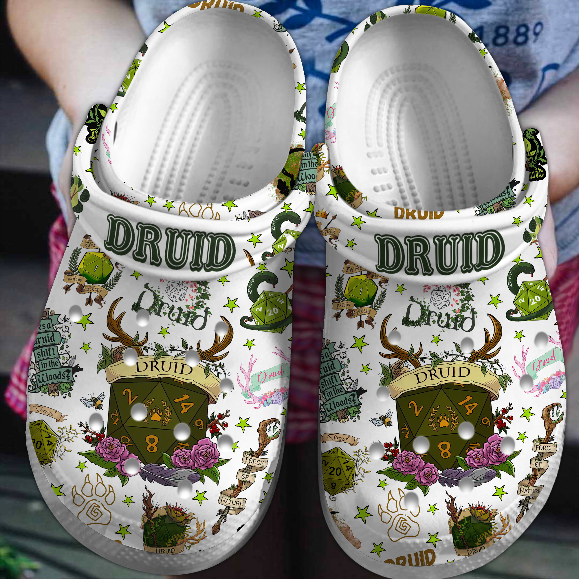 Footwearmerch Dungeons And Dragons Movie Game Crocs Crocband Clogs Shoes Comfortable For Men Women and Kids