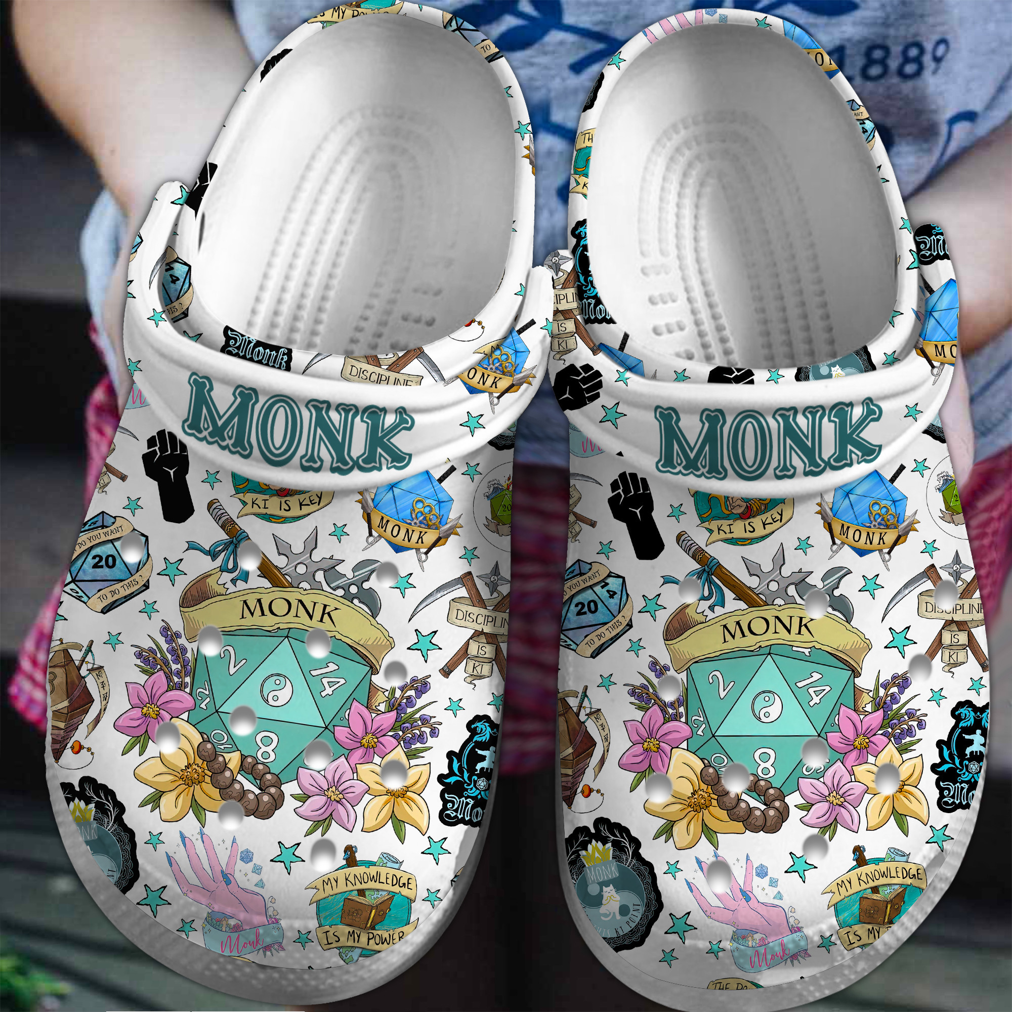 Footwearmerch Dungeons And Dragons Movie Game Crocs Crocband Clogs Shoes Comfortable For Men Women and Kids