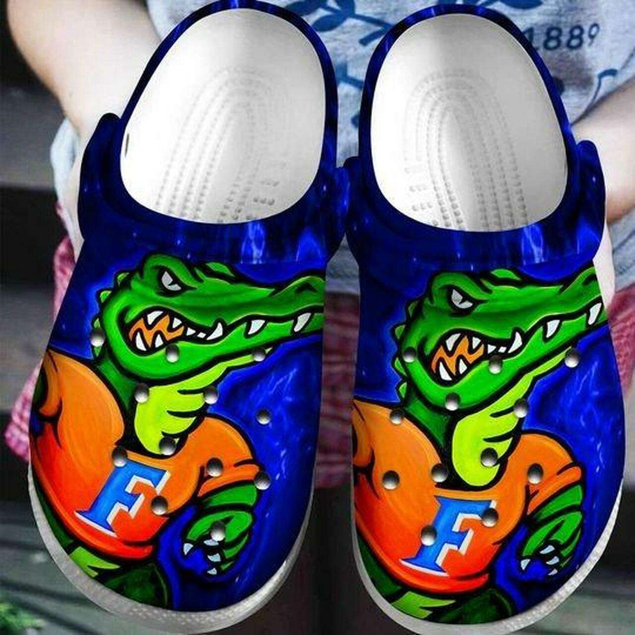 Footwearmerch Florida Gators Ncaa Football Crocband Clogs