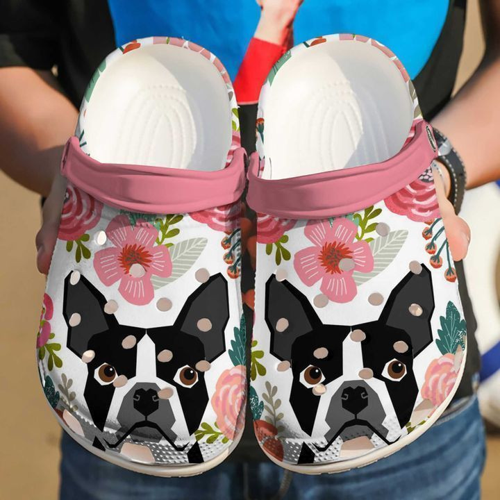 Footwearmerch French Bulldog Mom clog Shoes