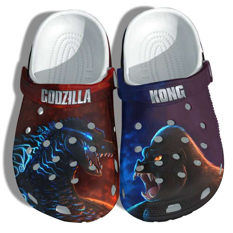 Footwearmerch Godzilla Vs Kong Crocband Clogs