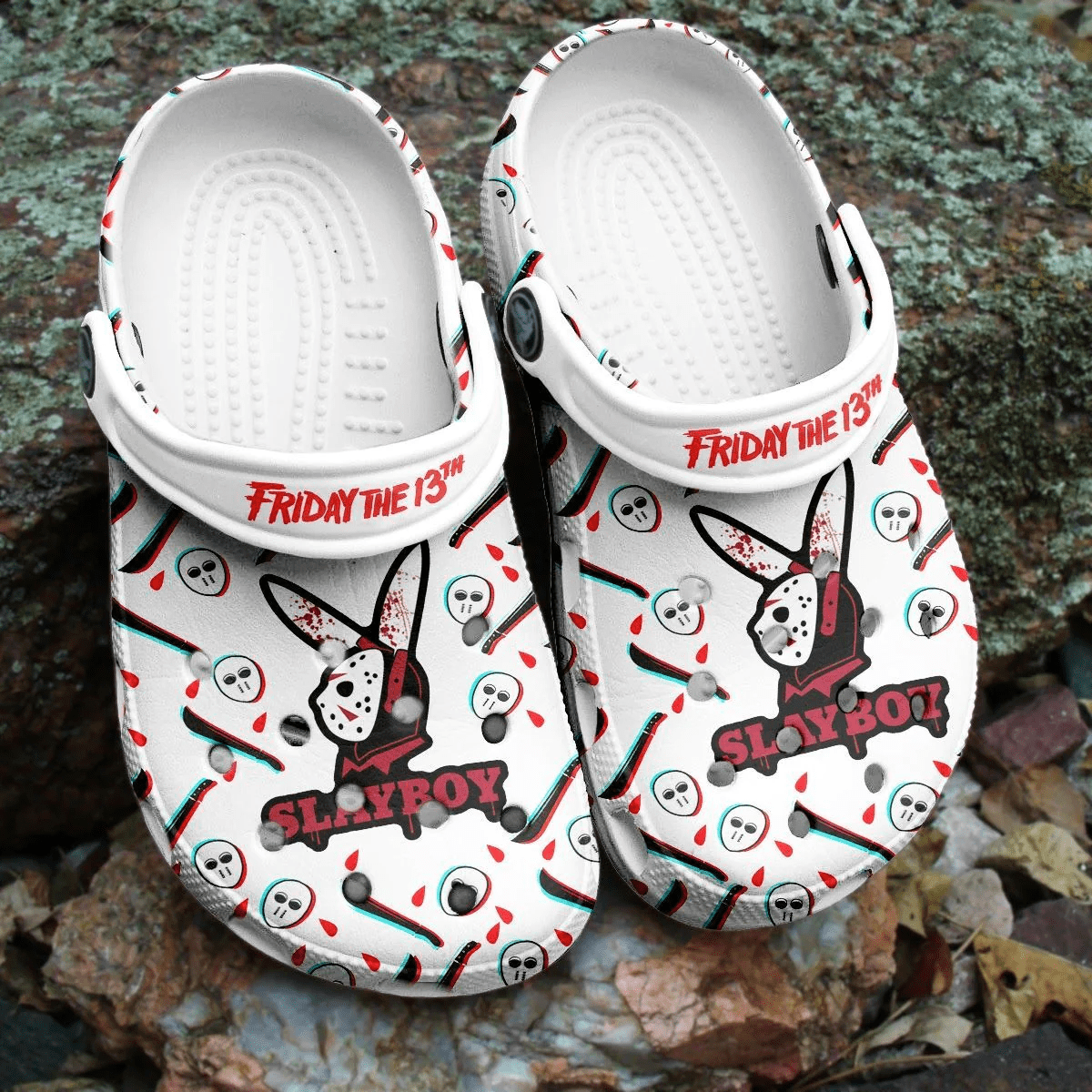 Footwearmerch Halloween rabbit Shoes Crocs Crocband Clogs Shoes For Men Women