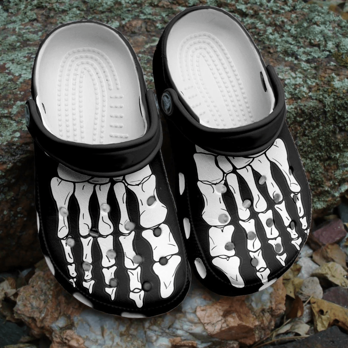 Footwearmerch Halloween shoes HLWD15 Crocs Crocband Clogs Shoes For Men Women