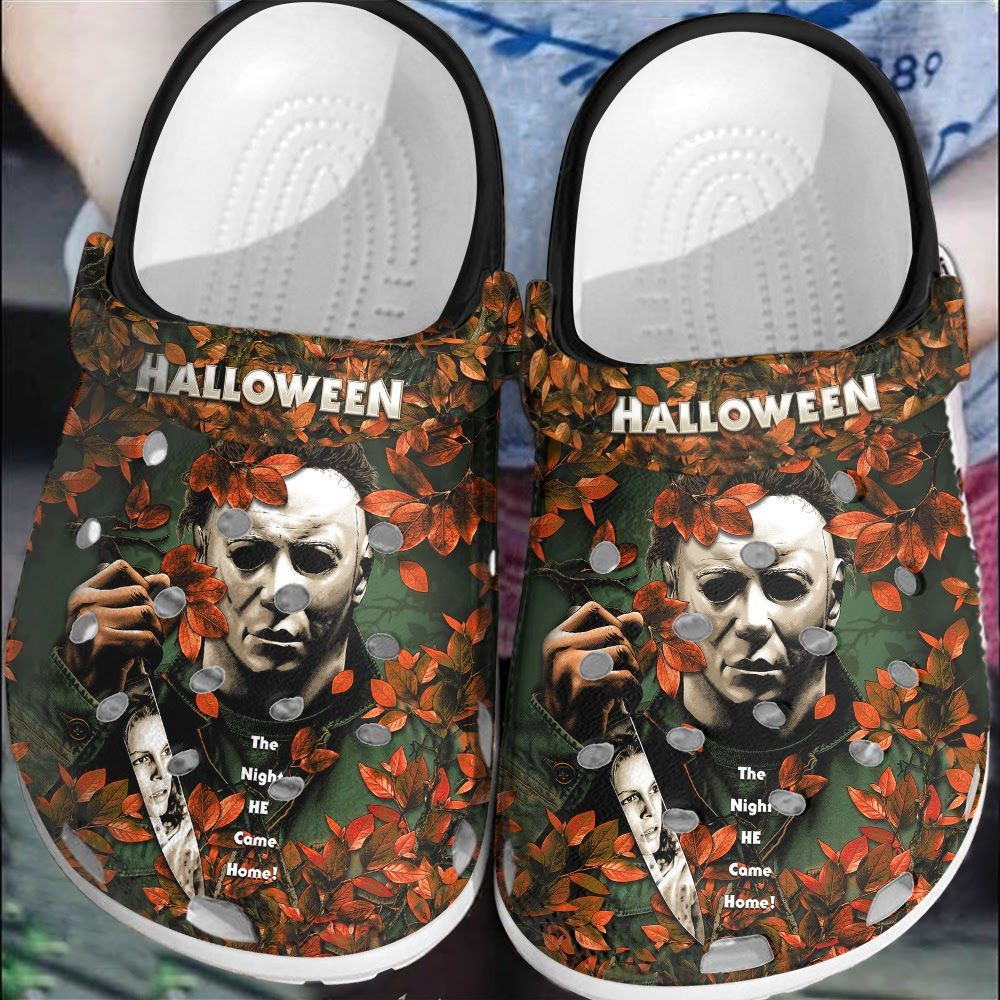 Footwearmerch Halloween shoes HLWD40 Crocs Crocband Clogs Shoes For Men Women