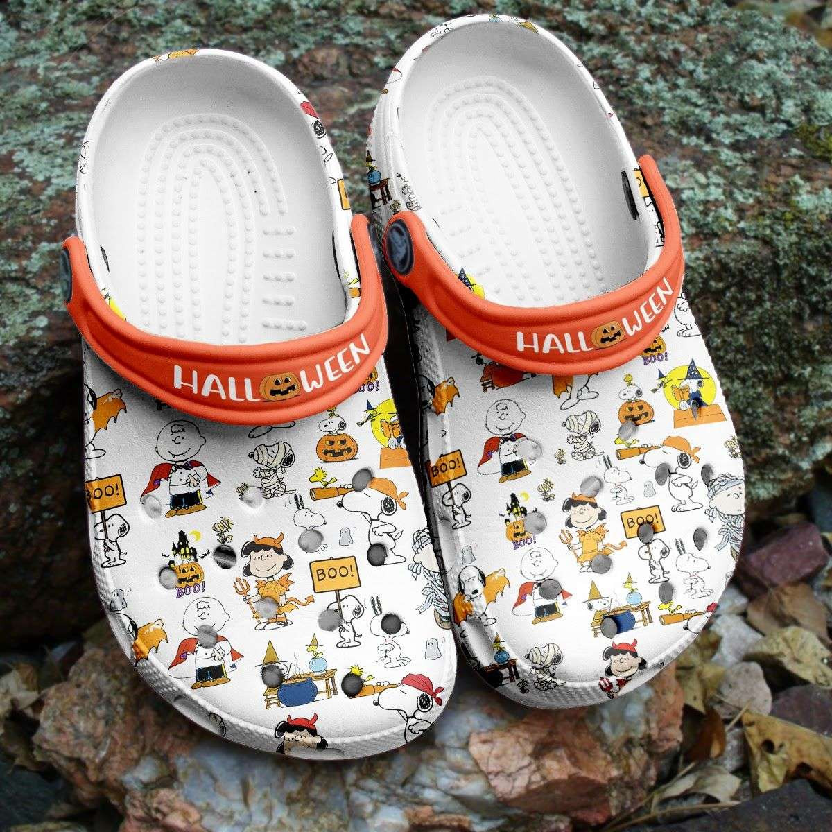 Footwearmerch Halloween Snoopy Boo The Peanut Crocband Clogs