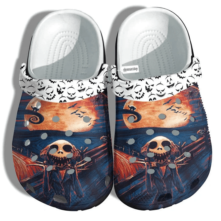 Footwearmerch Halloween The Nightmare Before ChristmasCrocband Crocs Clogs Shoes Comfortable For Men Women