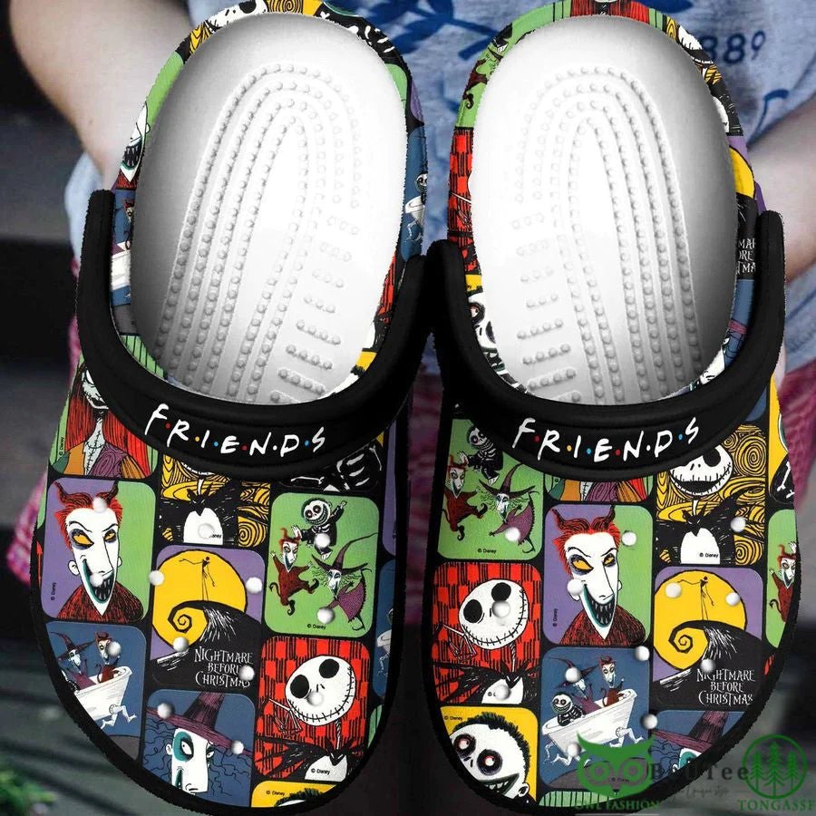 Footwearmerch Halloween The Nightmare Before ChristmasCrocband Crocs Comfortable Clogs Shoes For Men Women