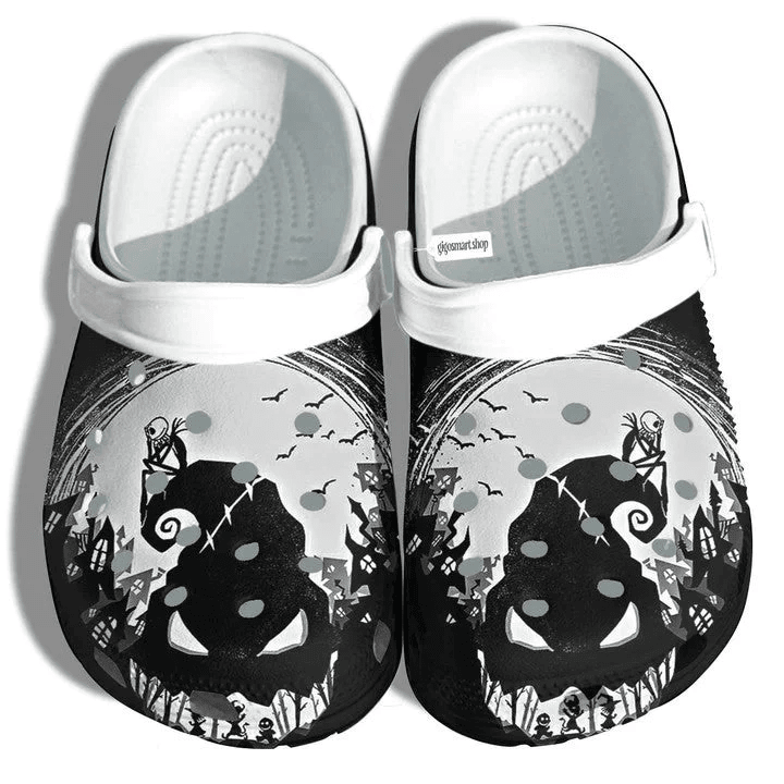 Footwearmerch Halloween The Nightmare Before ChristmasCrocband Crocs Shoes Clogs Comfortable For Men Women
