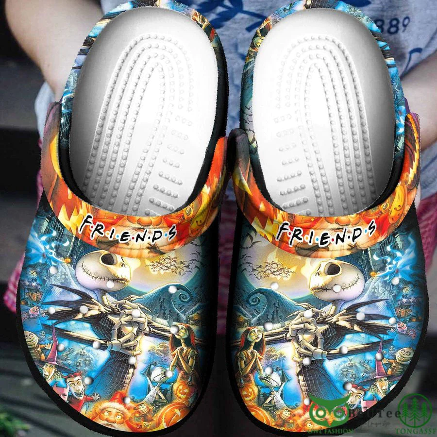 Footwearmerch Halloween The Nightmare Before ChristmasCrocband Crocs Shoes Comfortable Clogs For Men Women