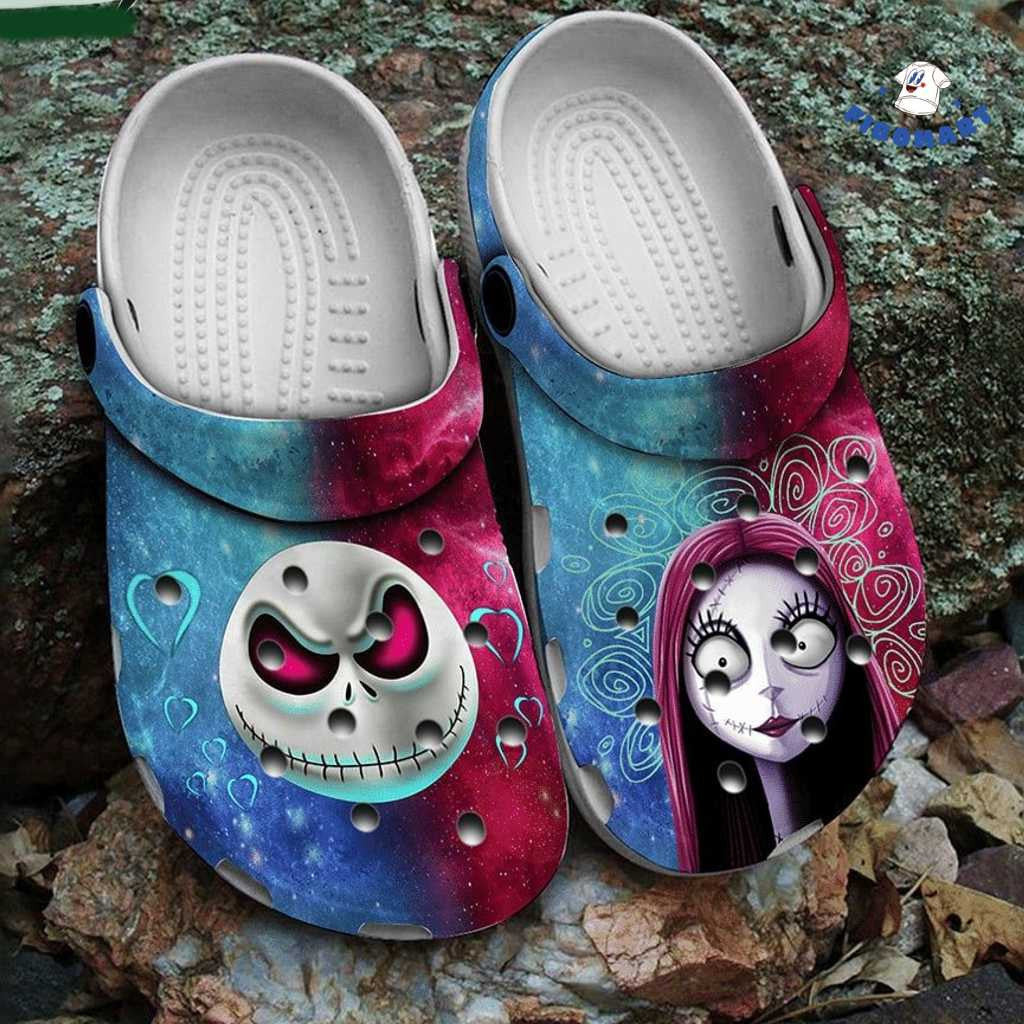 Footwearmerch Halloween The Nightmare Before ChristmasCrocs Comfortable Clogs Crocband Shoes For Men Women