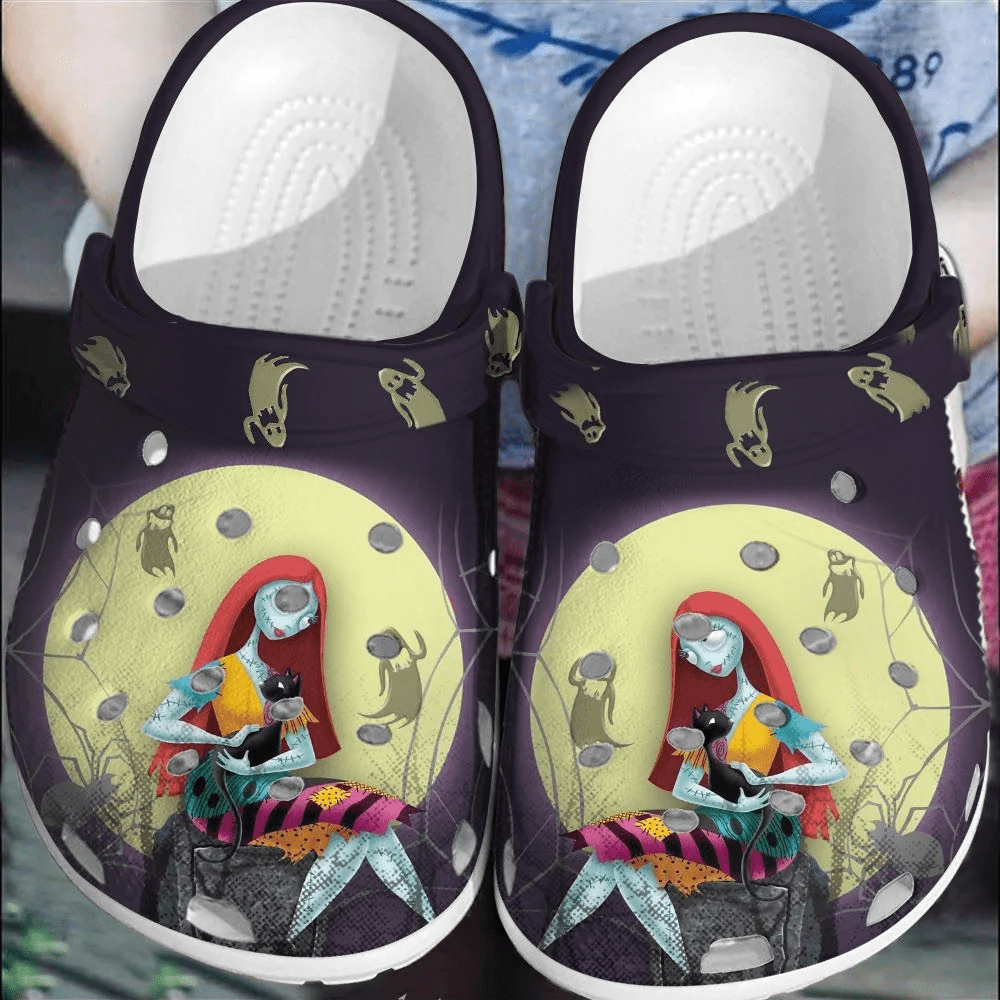 Footwearmerch Halloween The Nightmare Before ChristmasCrocs Crocband Clogs Comfortable Shoes For Men Women