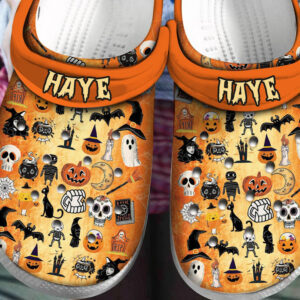 Footwearmerch Halloween Things Pumpkin For Men And Women Gift For Fan Classic Water Rubber clog Shoes Comfy Footwear