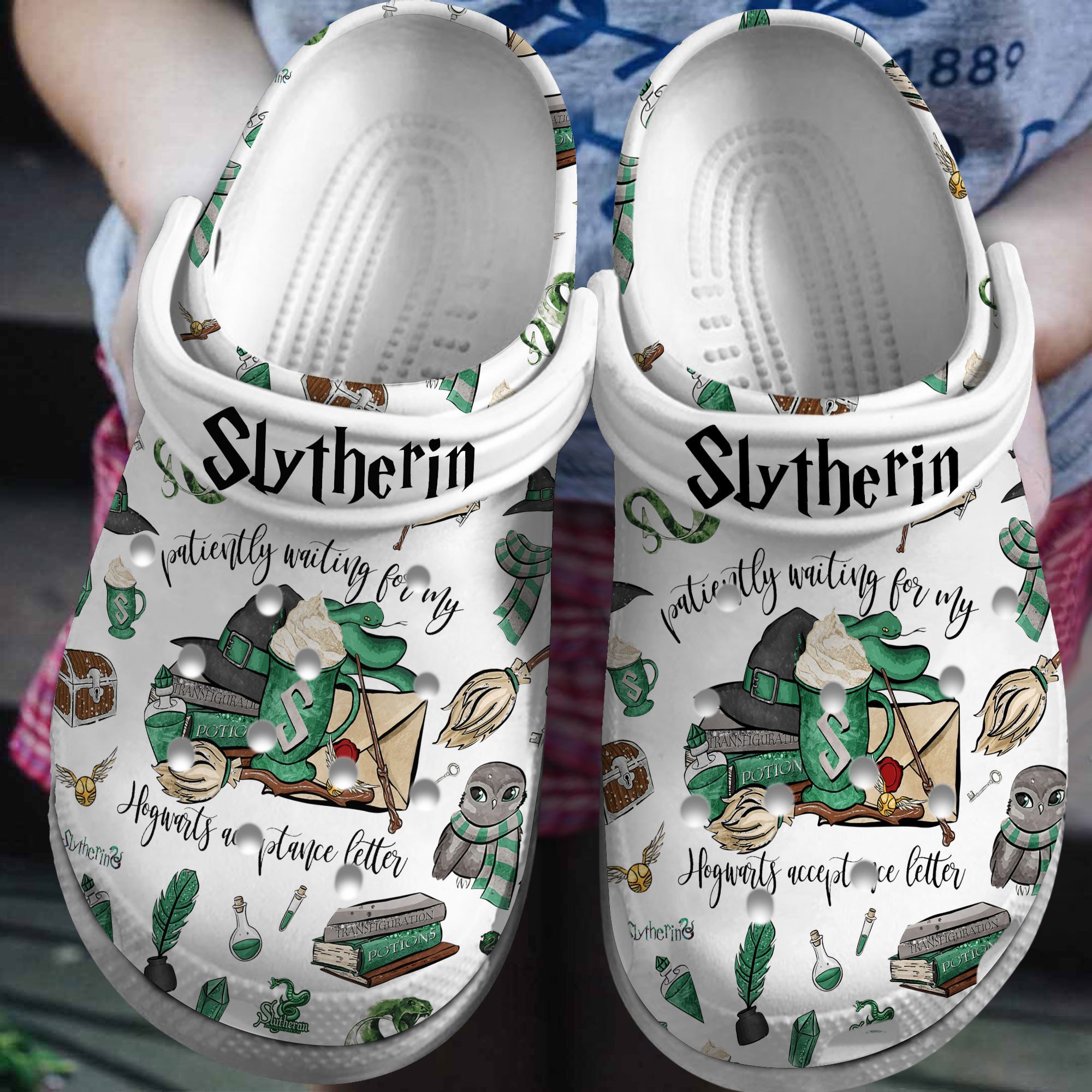 Footwearmerch Harry Potter Movie Crocs Crocband Clogs Shoes Comfortable For Men Women and Kids