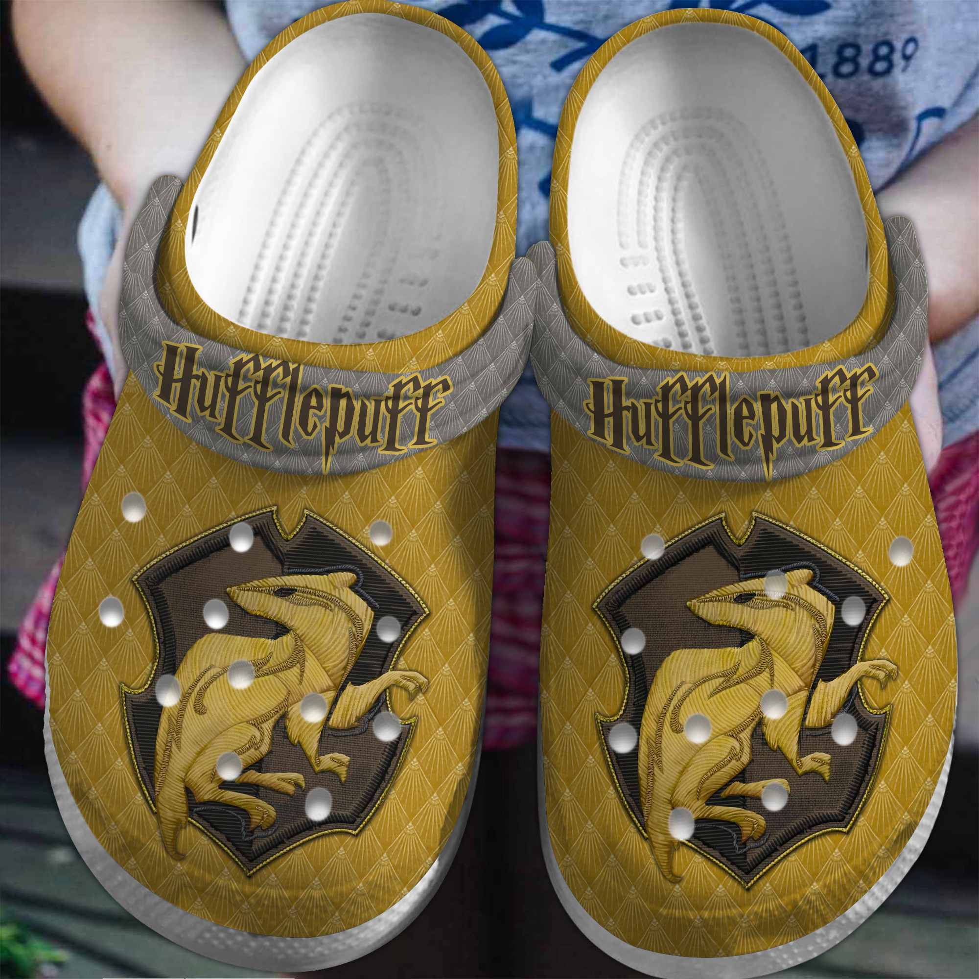 Footwearmerch Harry Potter Movie Crocs Crocband Clogs Shoes Comfortable For Men Women and Kids