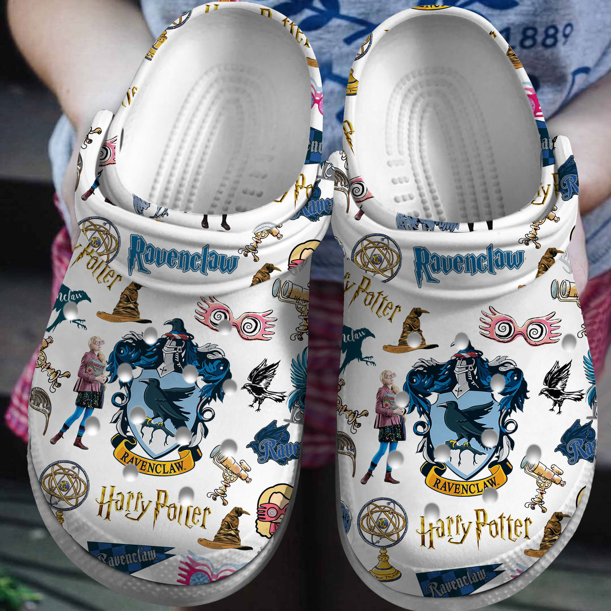 Footwearmerch Harry Potter Movie Crocs Crocband Clogs Shoes Comfortable For Men Women and Kids