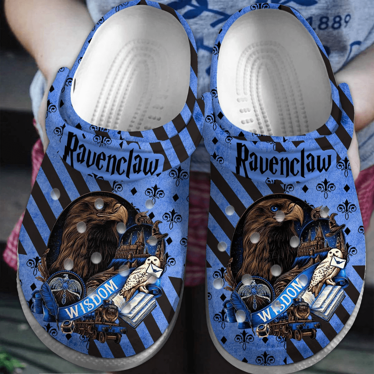 Footwearmerch Harry Potter Movie Crocs Crocband Clogs Shoes Comfortable For Men Women and Kids