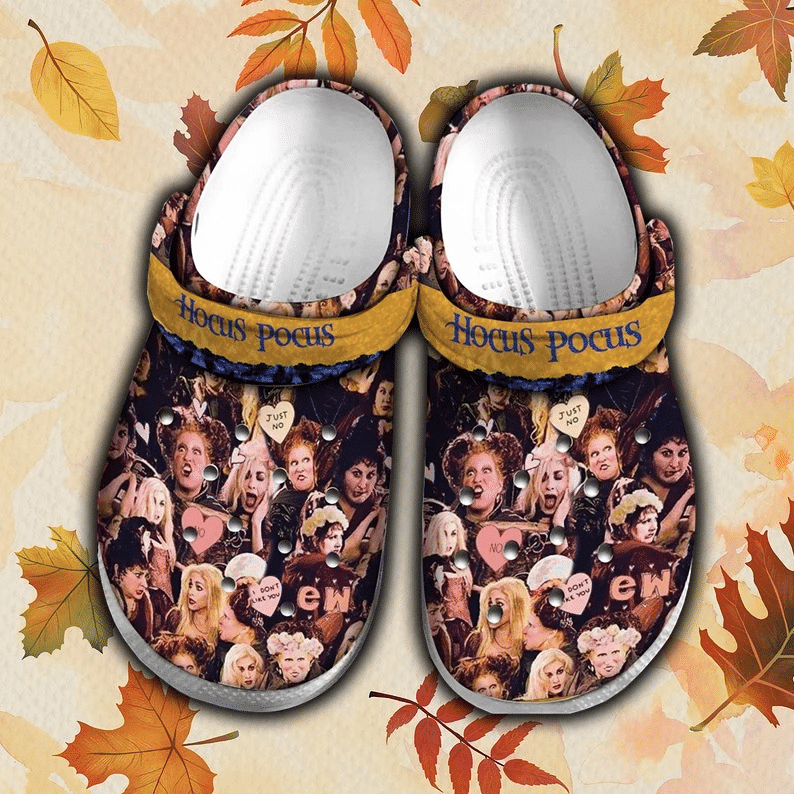 Footwearmerch Hocus Pocus Crocs Clog Shoes