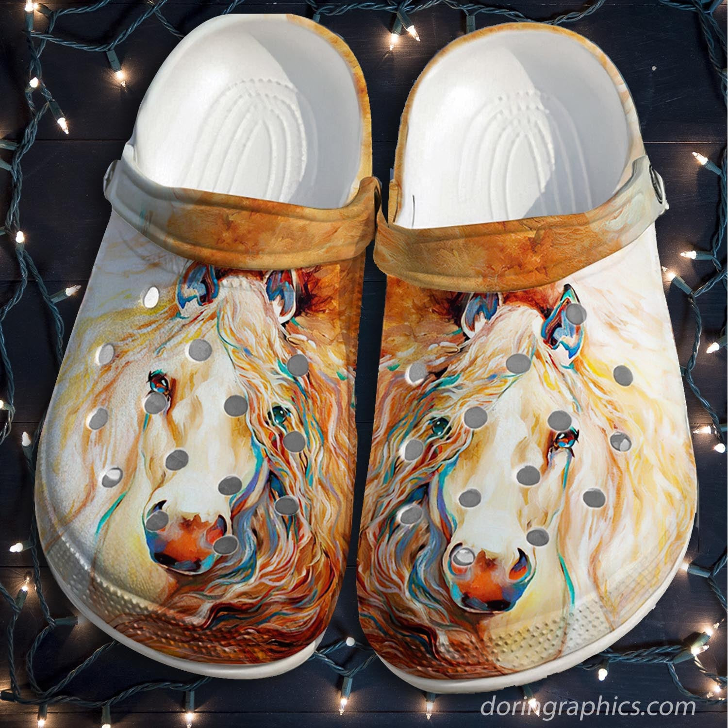 Footwearmerch Horses Girl Custom Shoes Mothers Day Gifts - Girl Love Horses Flower Beach Shoes Gift For Women Men