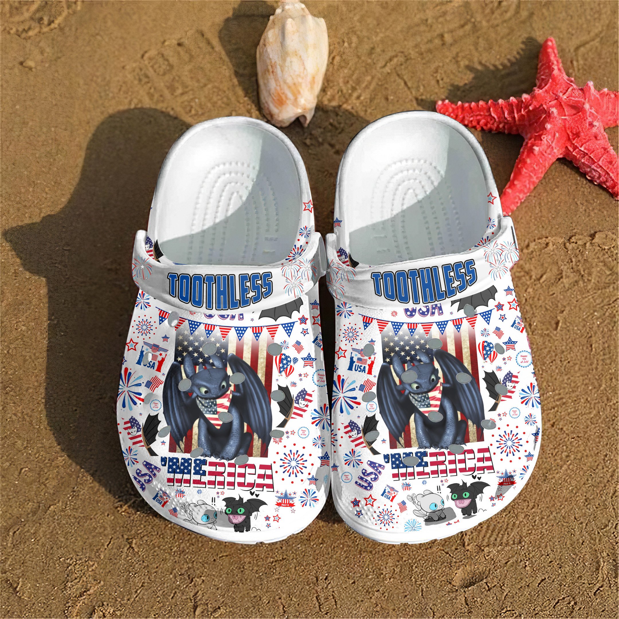 Footwearmerch How To Train Your Dragon Cartoon Crocs Crocband Clogs Shoes Comfortable For Men Women and Kids