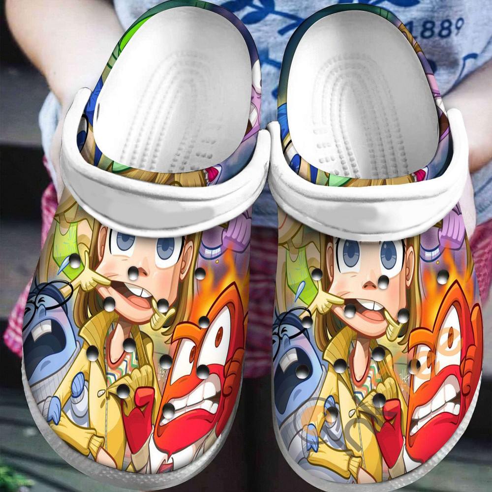 Footwearmerch Inside Out Sku48 For Men And Women Gift For Fan Classic Water Rubber clog Shoes Comfy Footwear