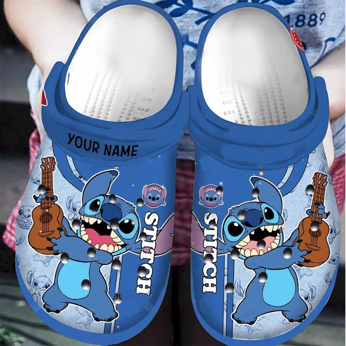Footwearmerch Lilo & Stitch Crocs Clog Shoes