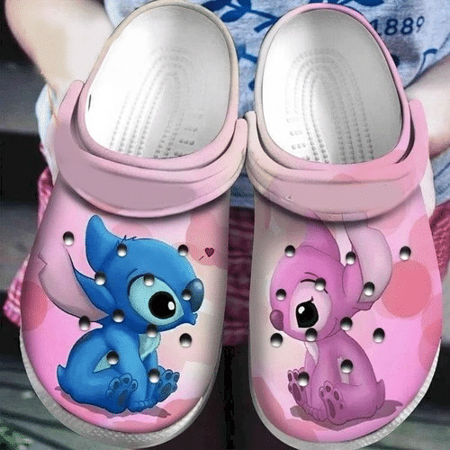 Footwearmerch Lilo & Stitch Crocs Clog Shoes