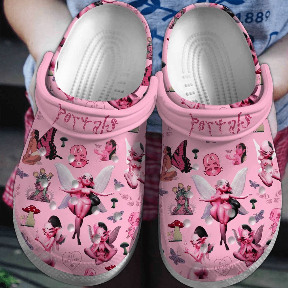 Footwearmerch Melanie Martinez Singer Music Crocs Crocband Clogs Shoes Comfortable For Men Women and Kids