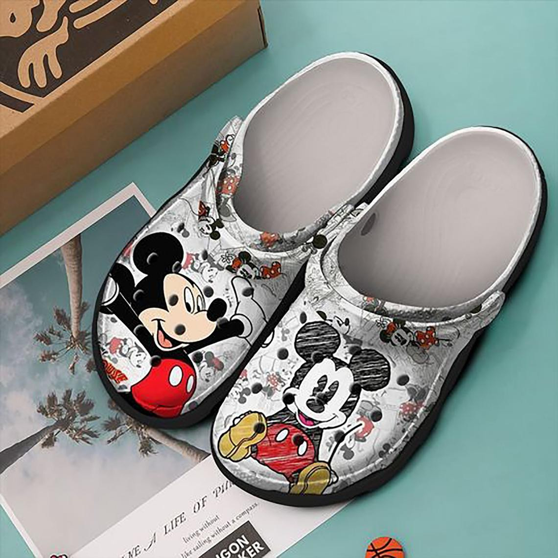Footwearmerch Mickey Mouse Crocband Clogs