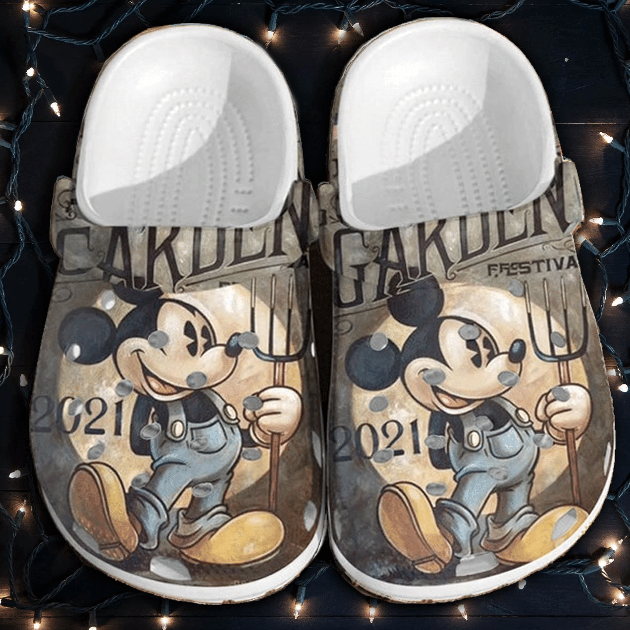 Footwearmerch Mickey Mouse Crocs Clog Shoes