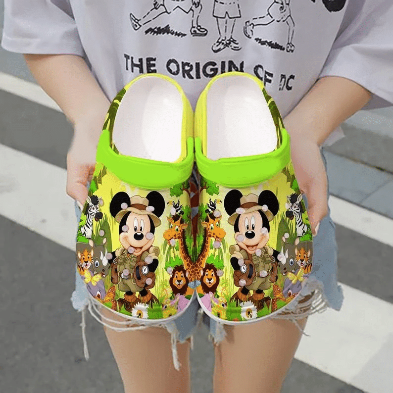 Footwearmerch Mickey Mouse Crocs Clog Shoes