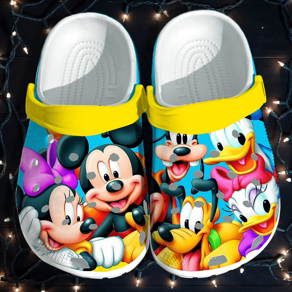 Footwearmerch Mickey Mouse Crocs Clog Shoes