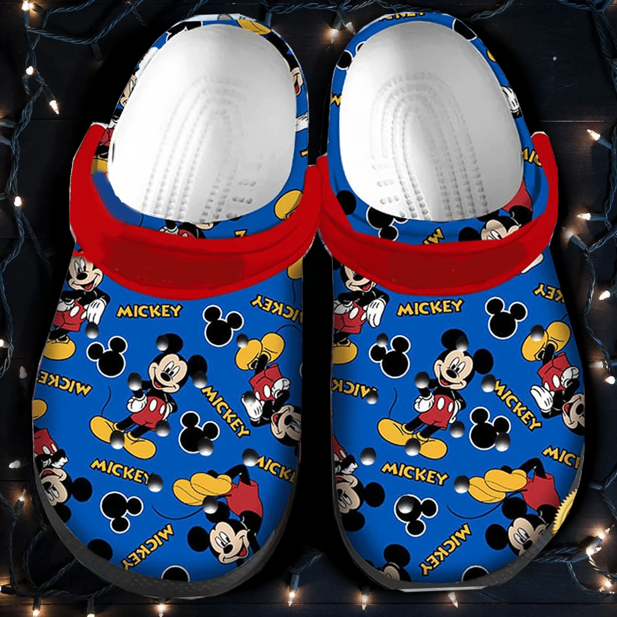 Footwearmerch Mickey Mouse Crocs Clog Shoes