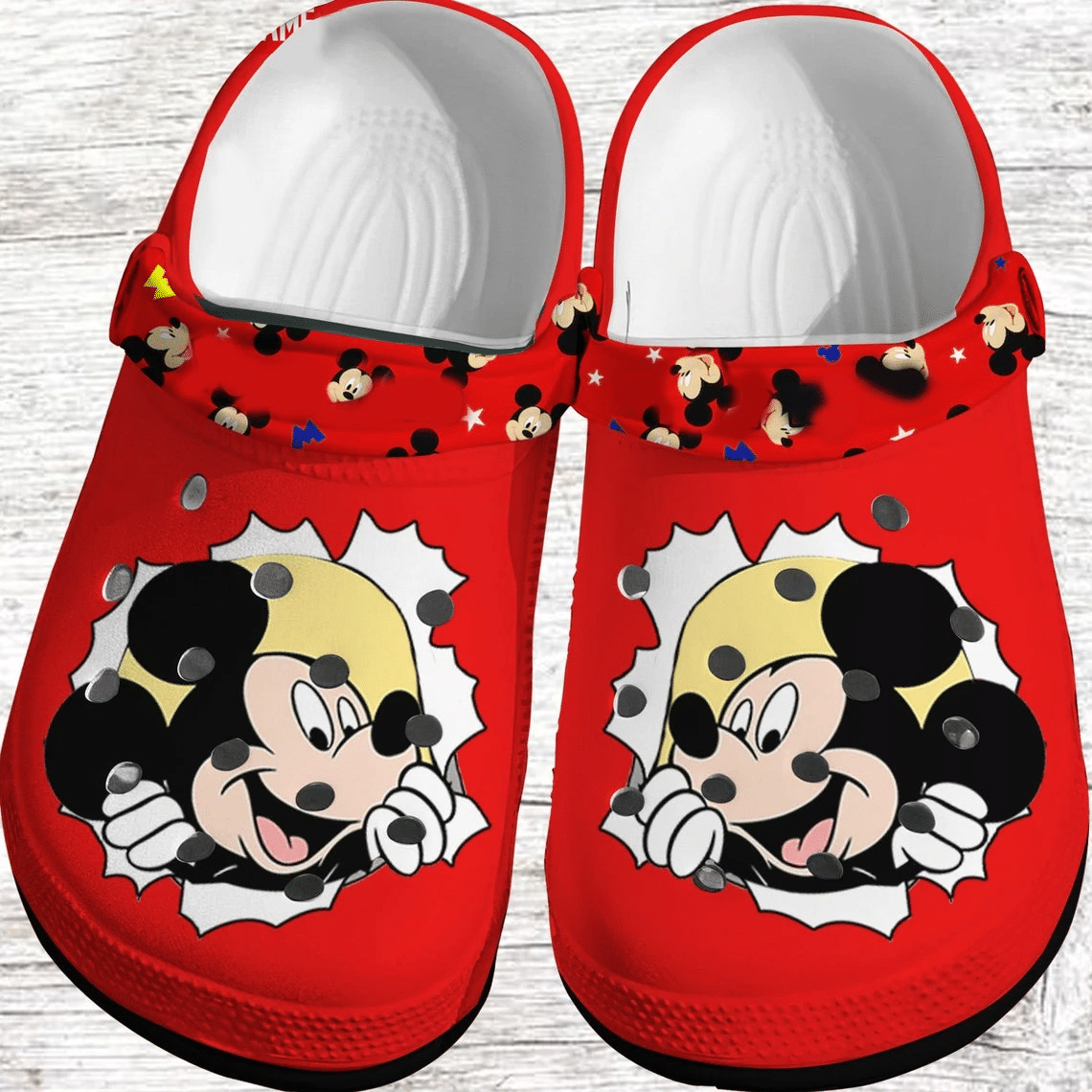 Footwearmerch Mickey Mouse Crocs Clog Shoes
