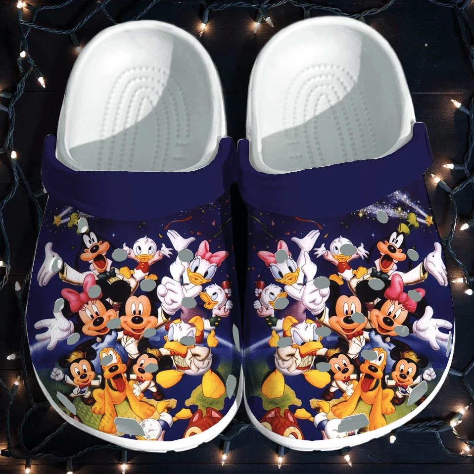 Footwearmerch Mickey Mouse Crocs Clog Shoes