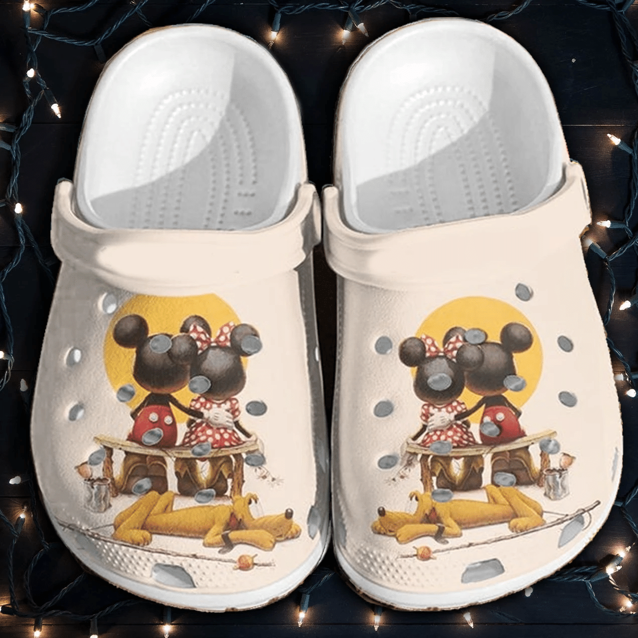 Footwearmerch Mickey Mouse Crocs Clog Shoes