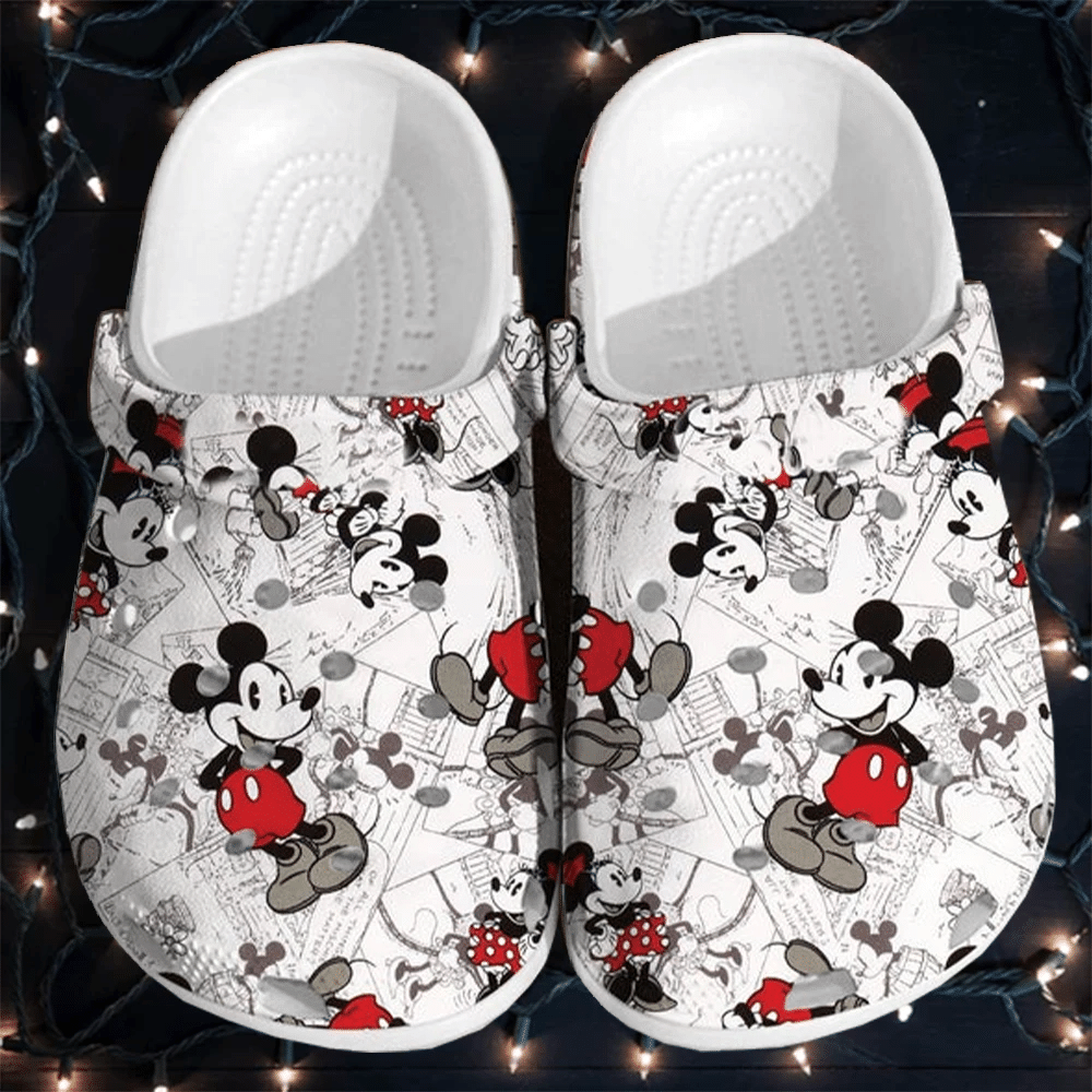 Footwearmerch Mickey Mouse Crocs Clog Shoes