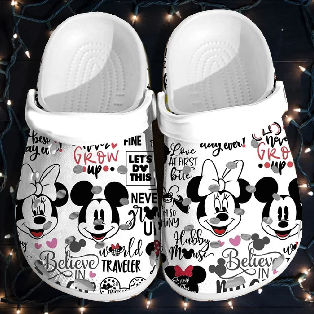 Footwearmerch Mickey Mouse Crocs Clog Shoes