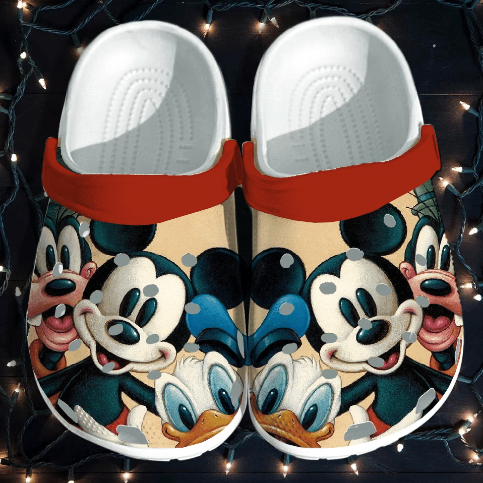 Footwearmerch Mickey Mouse Crocs Clog Shoes