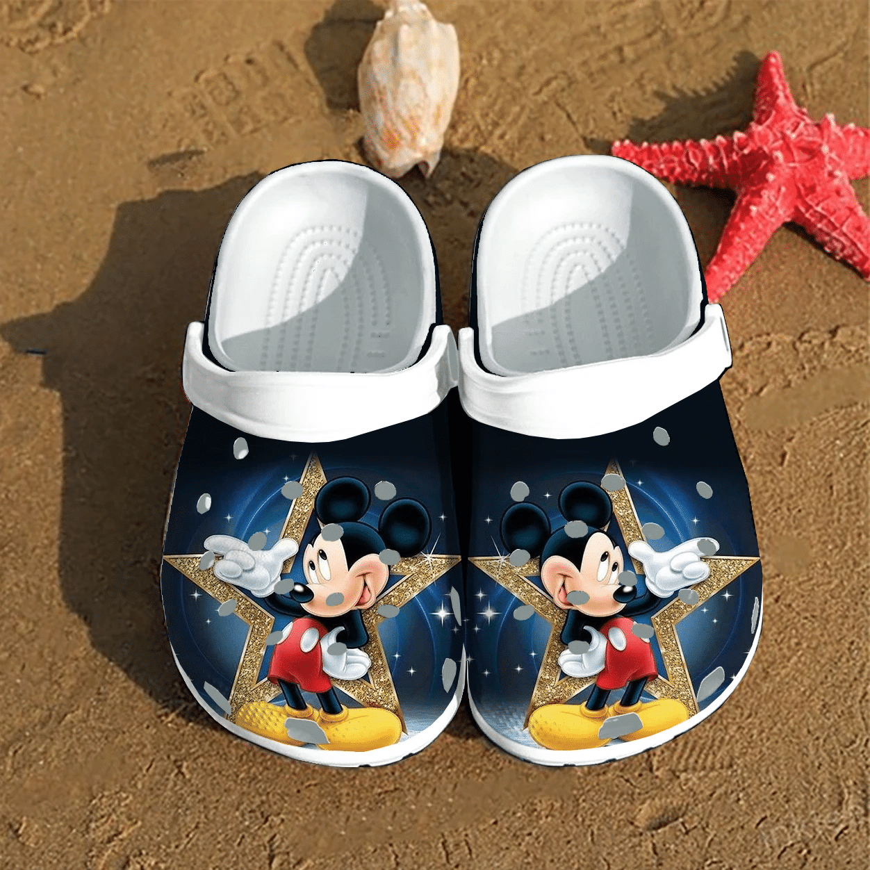 Footwearmerch Mickey Mouse Crocs Clog Shoes