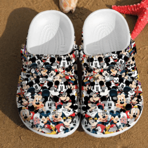 Footwearmerch Mickey Mouse Crocs Clog Shoes