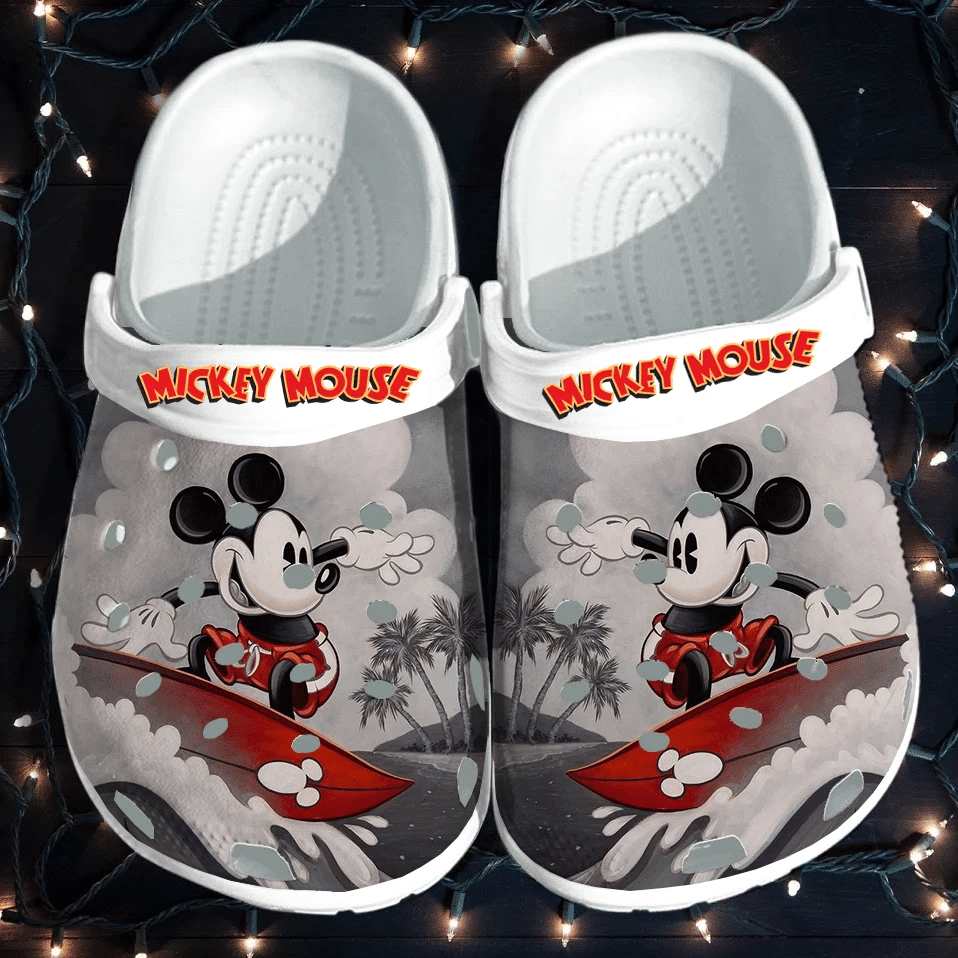 Footwearmerch Mickey Mouse Crocs Clog Shoes