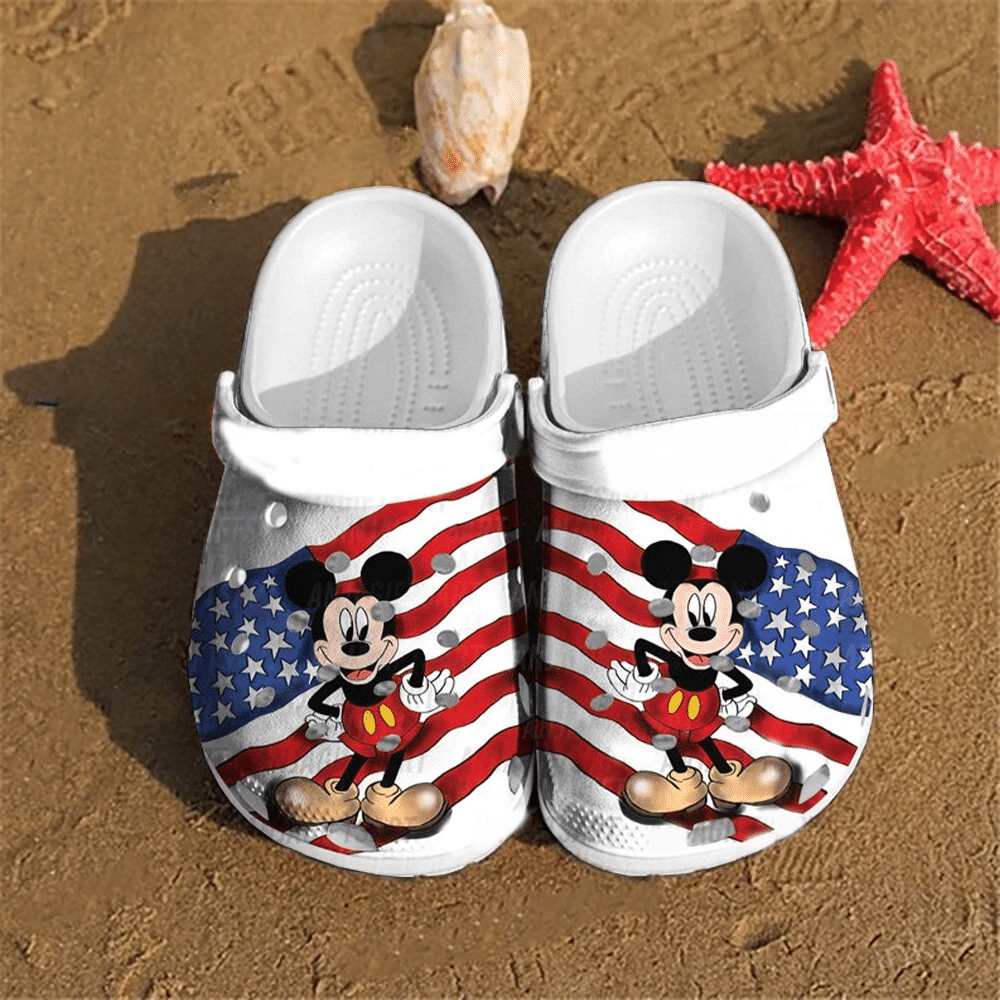Footwearmerch Mickey Mouse Crocs Clog Shoes