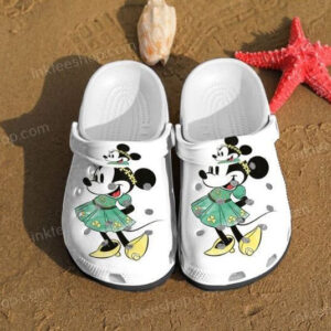 Footwearmerch Mickey Patrick’s Day Cartoon Crocs Crocband Shoes Clogs Custom Name For Men Women And Kids