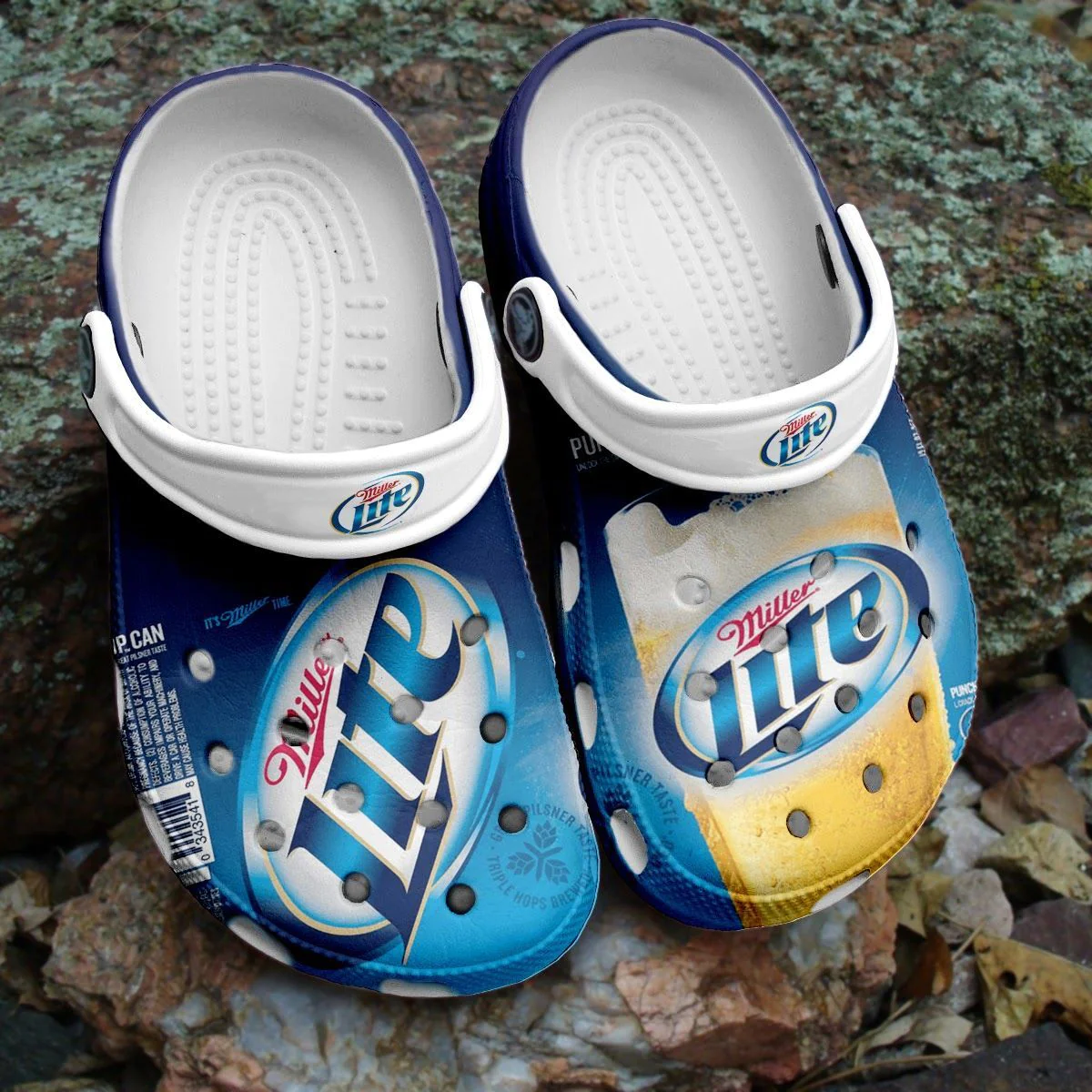 Footwearmerch Miller Lite Beer Crocband Shoes Comfortable Clogs For Men Women