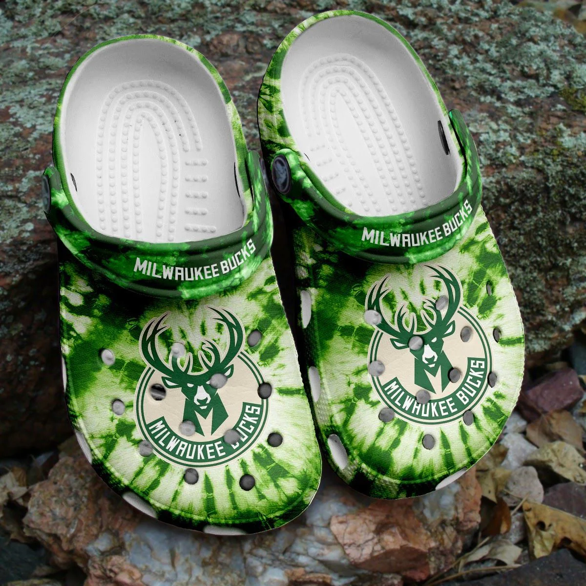 Footwearmerch Milwaukee Bucks Basketball Club Crocs Crocband Shoes Clogs Comfortable For Men Women